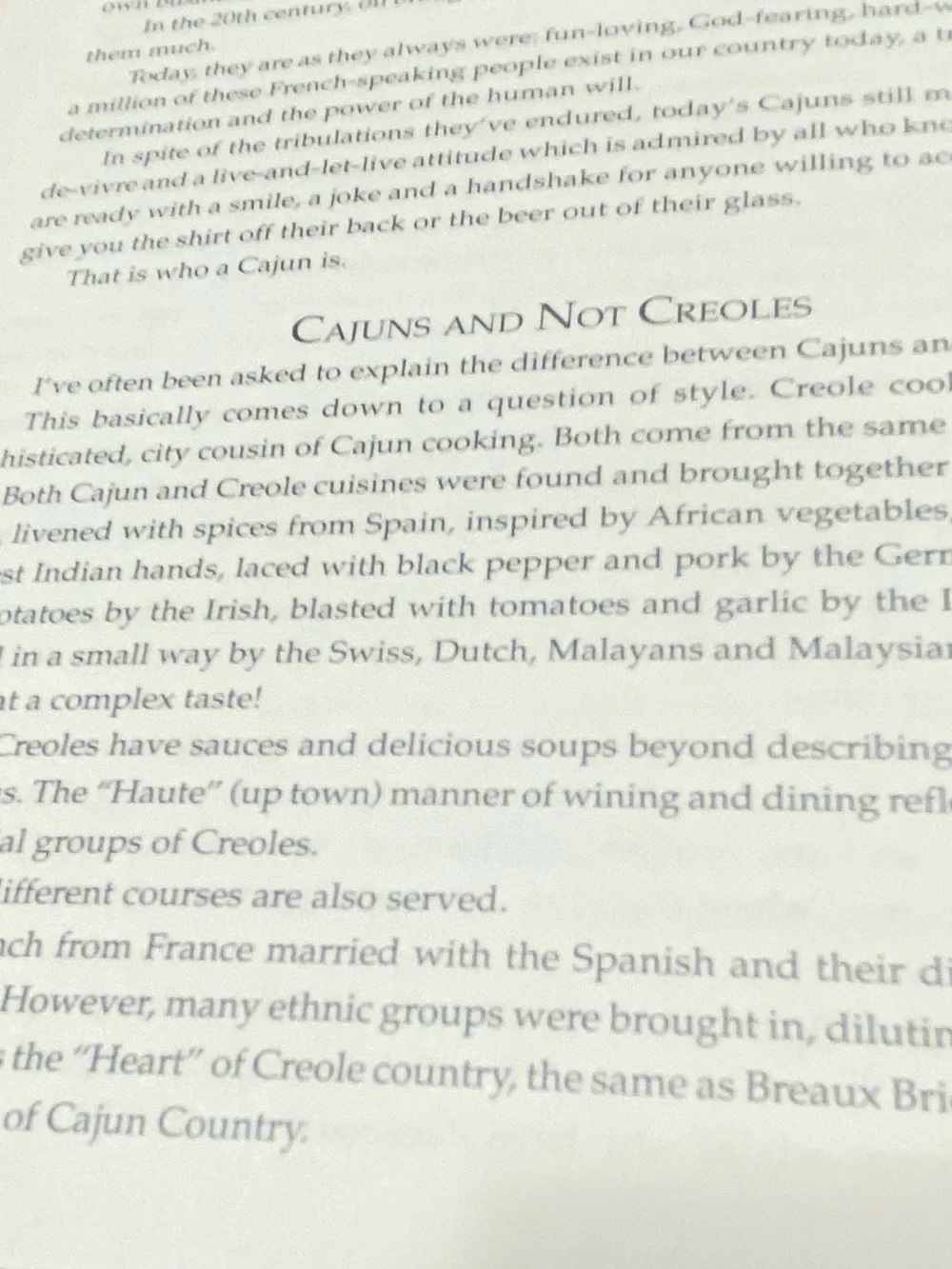 VTG Classic Cajun Culture & Cooking Cookbook Revised Ed 1994 Louisiana Recipes